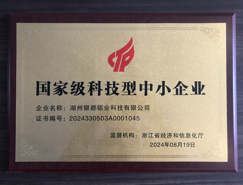 國家級科技型中小企業
